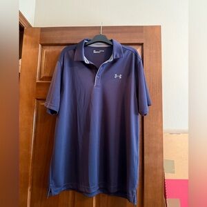 Under Armour Men's Dark Blue Polo Shirt